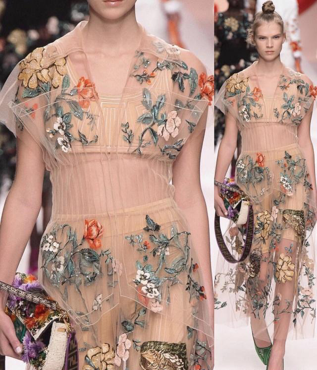 异域风服装t台高定,惊鸿一瞥美轮美奂