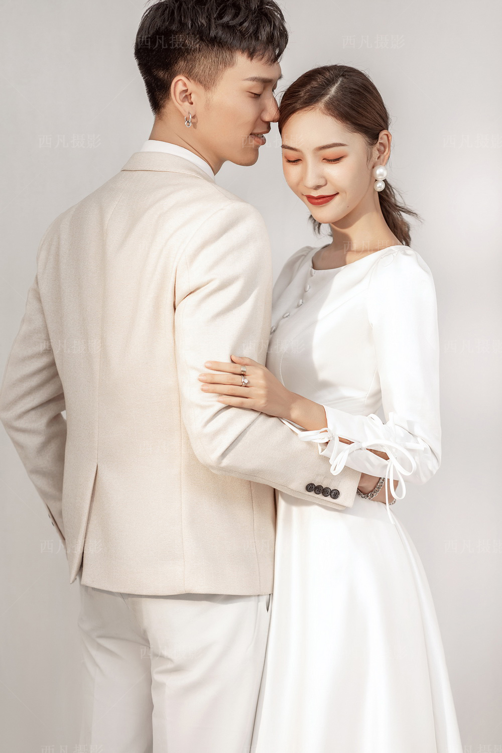 拍婚纱照前一天剪发合适,拍婚纱照前的注意事项