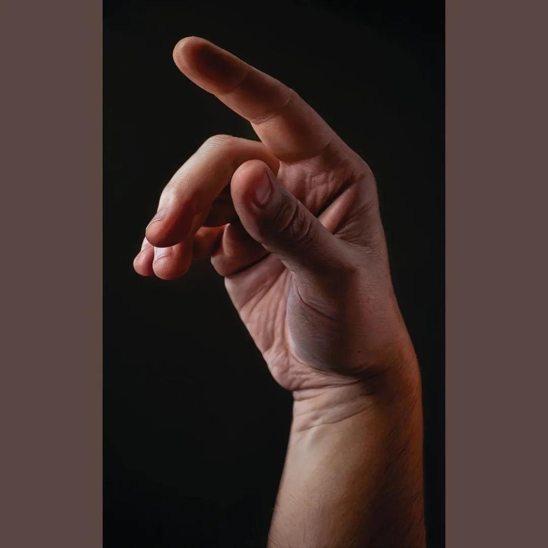 冷军超写实绘画图片,不输冷军的超写实画作