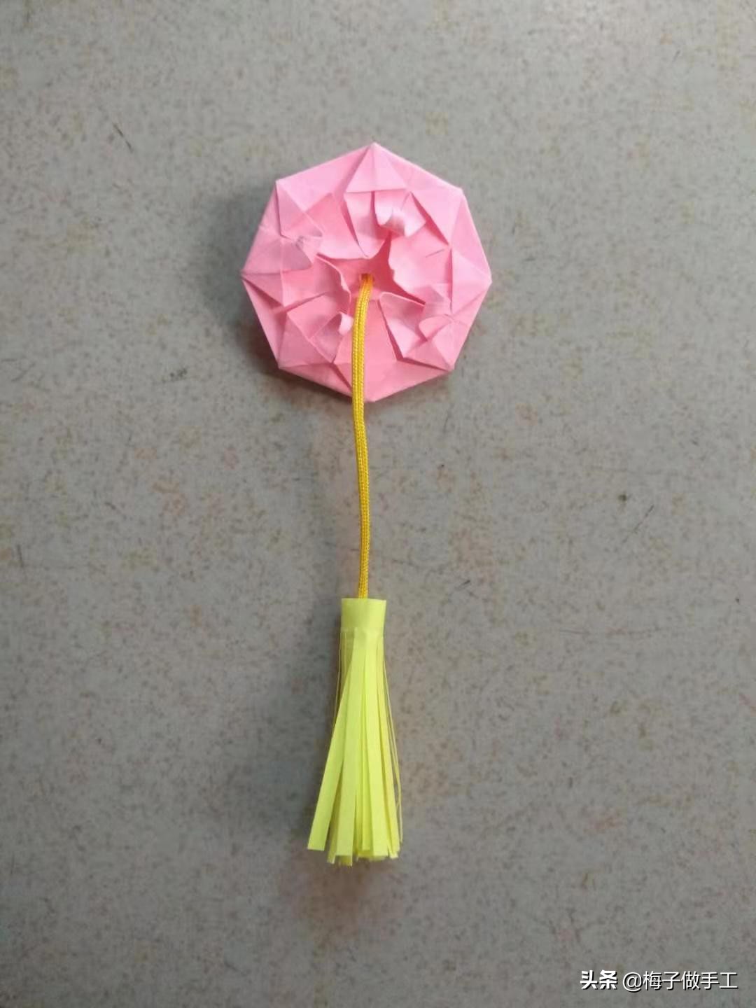 过年折纸手工灯笼简单又漂亮,中秋花灯折纸教程