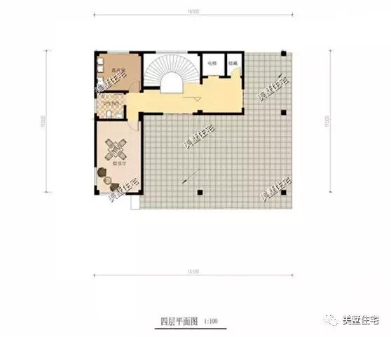 带锅炉的二层别墅图片,带车库锅炉房单独的一层农村别墅