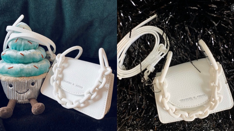 撞衫不可怕撞了才叫尴尬,小ck菱格链条包穿搭