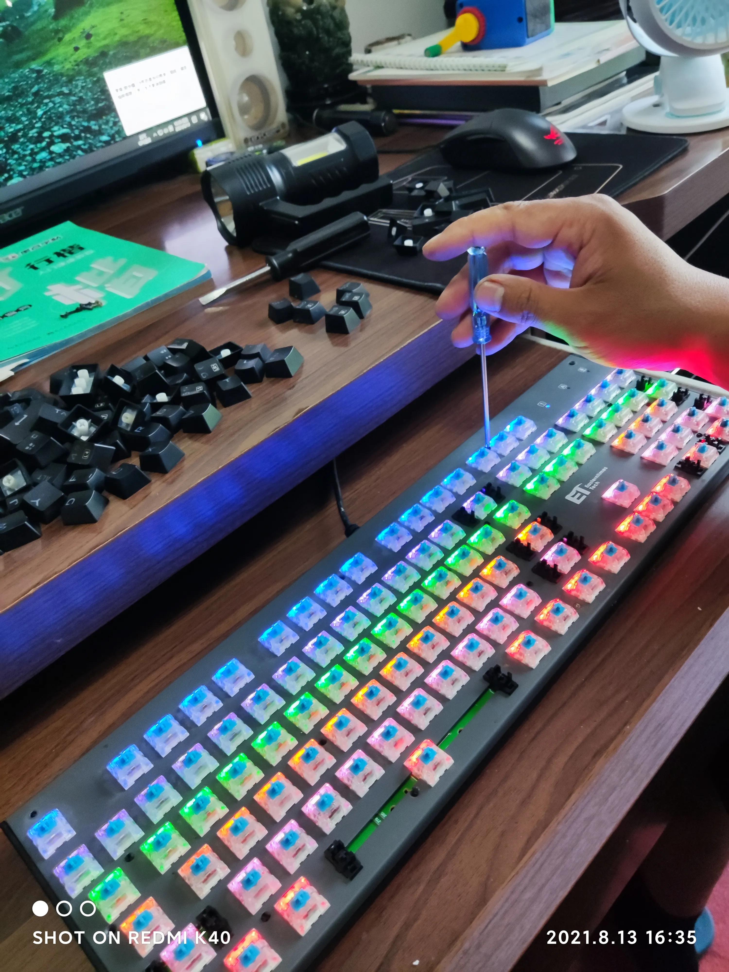 键盘按键失灵如何更换,机械键盘进水了按键失灵了怎么办