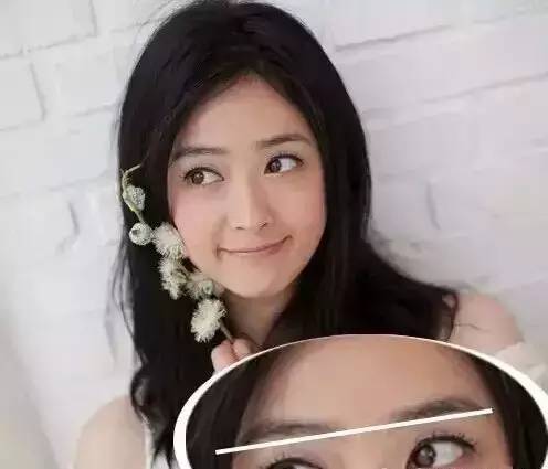 眉毛对称吗,眉毛有没有完全对称的