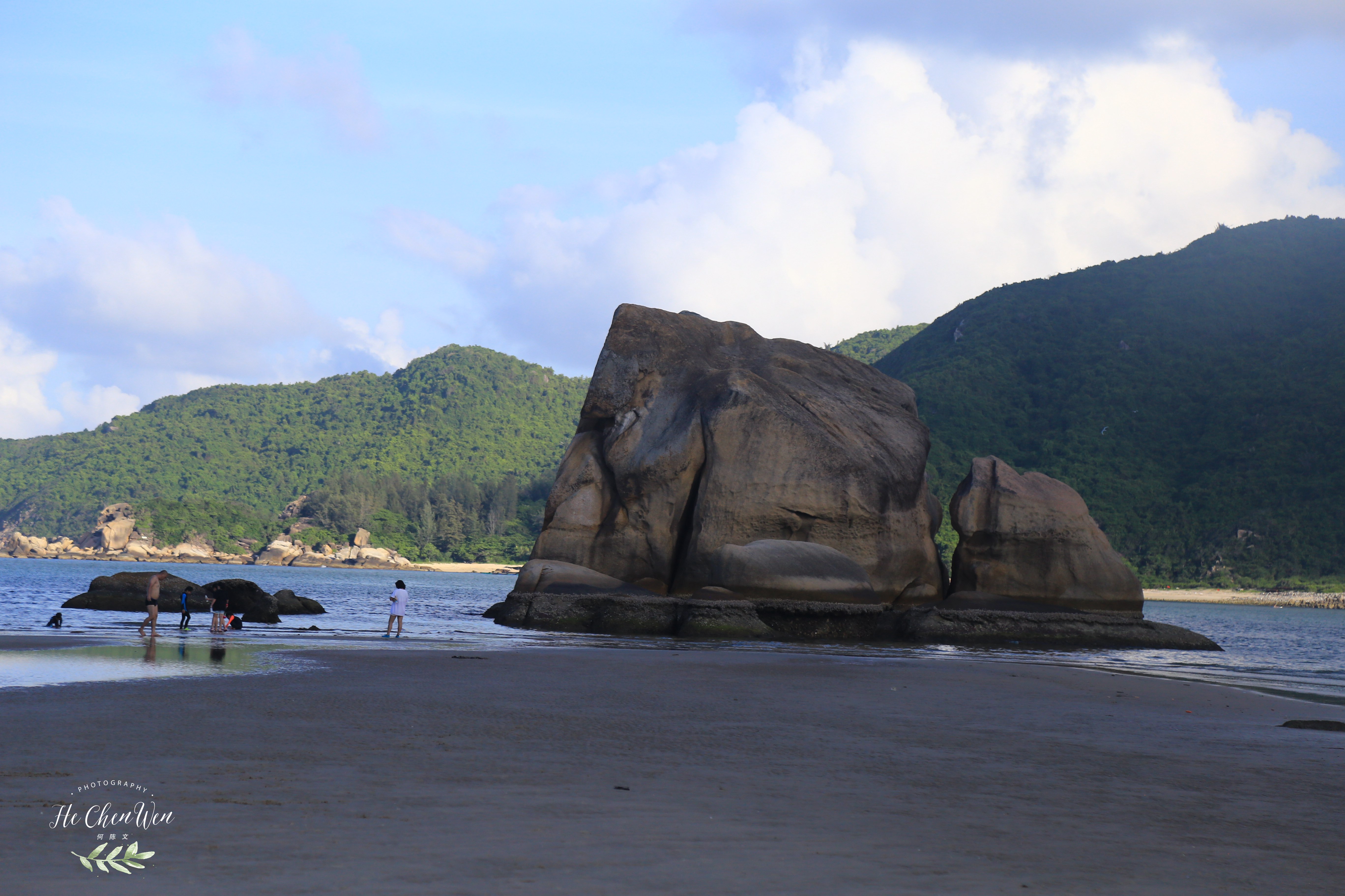三亚的一个小村庄,三亚的一个渔村