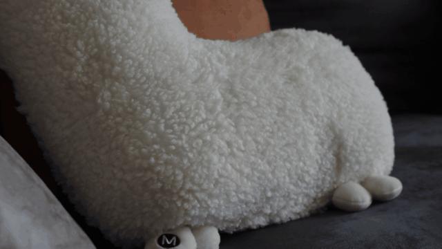 可爱治愈羊驼按摩器,可爱按摩枕羊驼