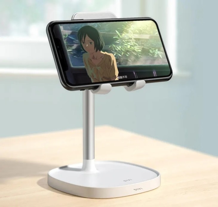 平视不低头平板支架,懒人手机支架360可旋转落地