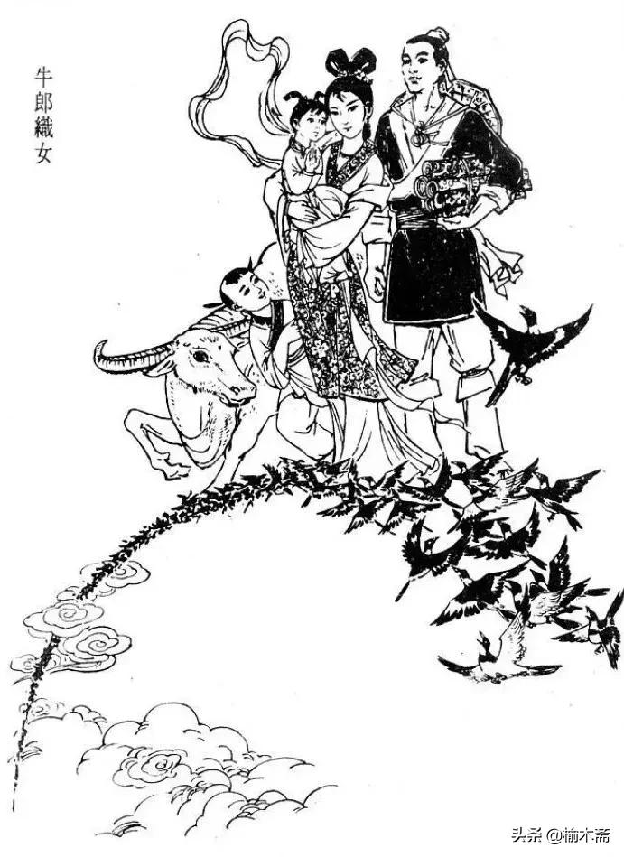 怎么记录七夕传说牛郎织女的故事,七夕节牛郎织女的故事