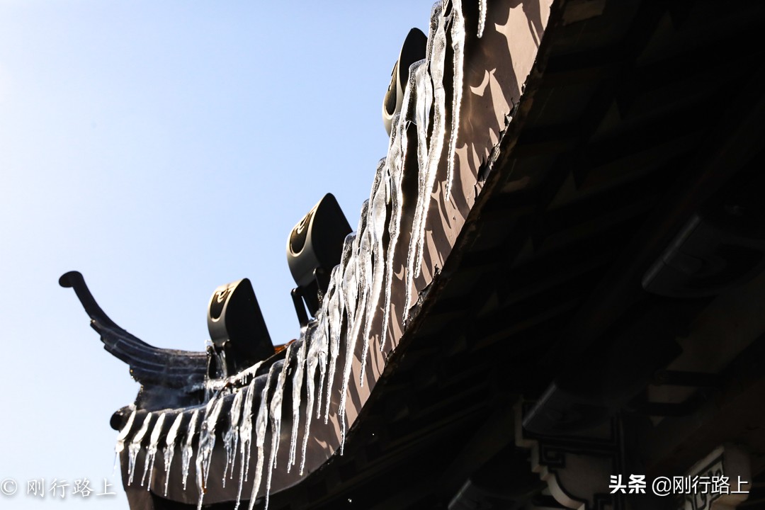 华东第一竹海之称的地方，冬季里冰花最吸引人