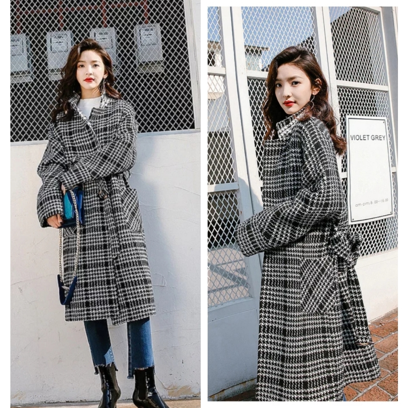 小个子女生的摩登美学，8款呢子大衣让你冬季美出新高度