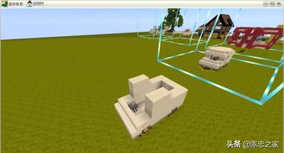 迷你世界高科技汽车的教程,迷你世界最快载具