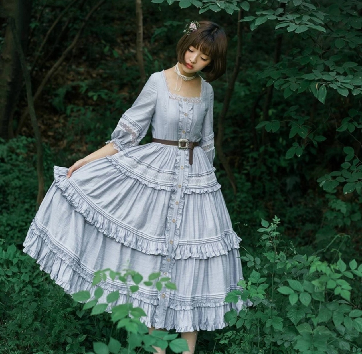 lolita裙子怎么穿,lolita小裙子