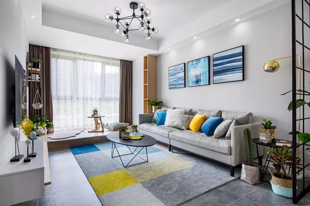 2米6墙面悬空电视柜怎么做,客厅85寸电视柜做多高