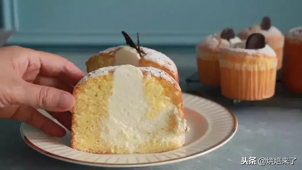 星爸爸同款芝士蛋糕,星爸爸杯子蛋糕