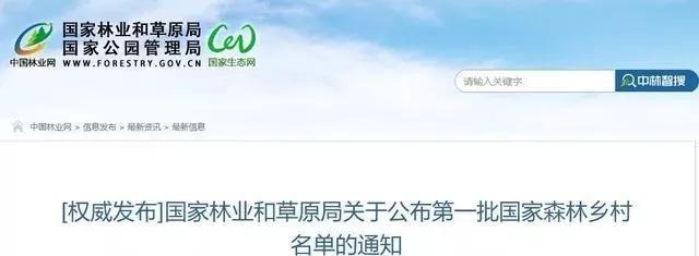 福建265个农村入选国家级名单,河南1188个试点村名单