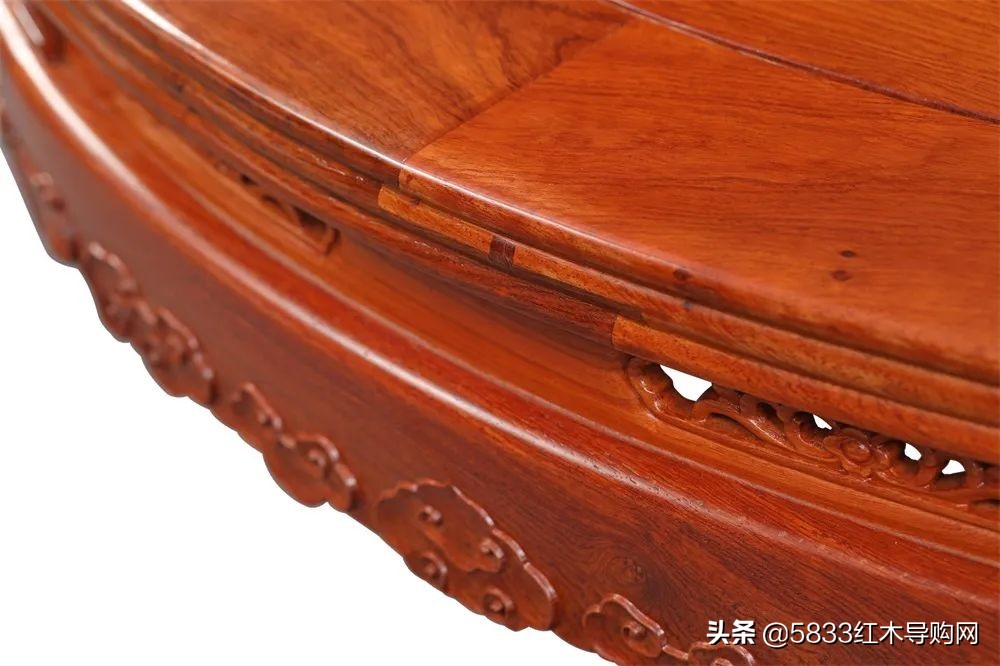 红木餐桌与现代简约风格的搭配图,轻奢新中式红木餐桌最新款式