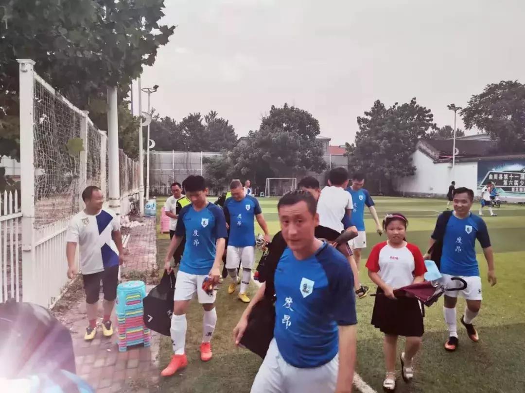 河北度昂和曲周晨光的足球友谊赛