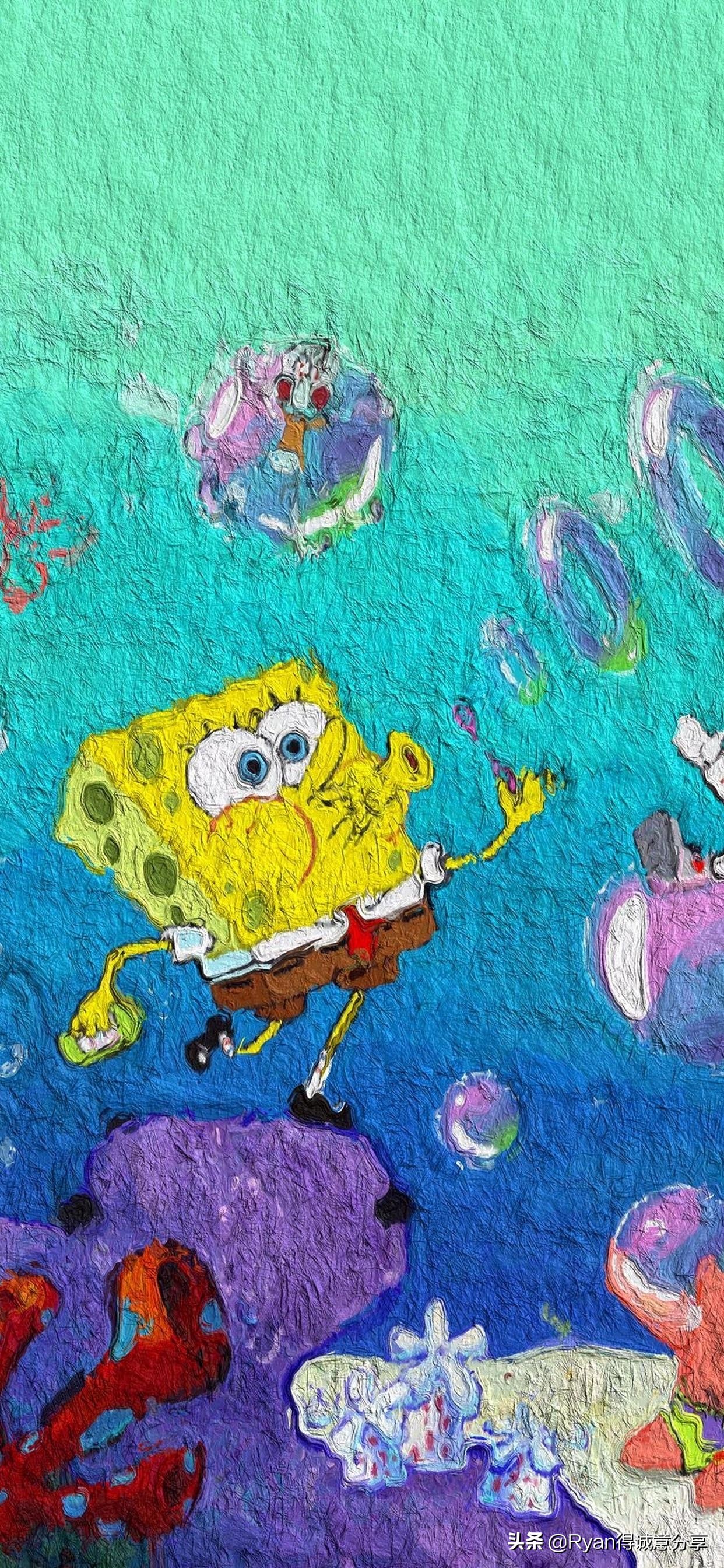 海绵宝宝詹韦连线壁纸,海绵宝宝壁纸桌面主题