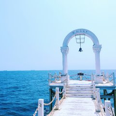 秦皇岛拍照圣地---碧螺塔公园让你拍出希腊风