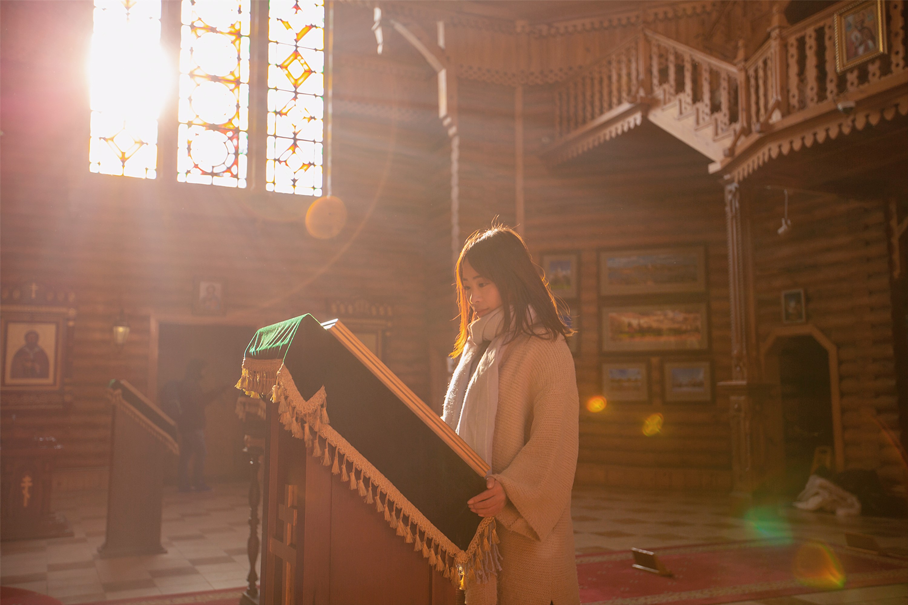 伏尔加庄园和俄罗斯风情小镇,伏尔加庄园浪漫的俄式冬季