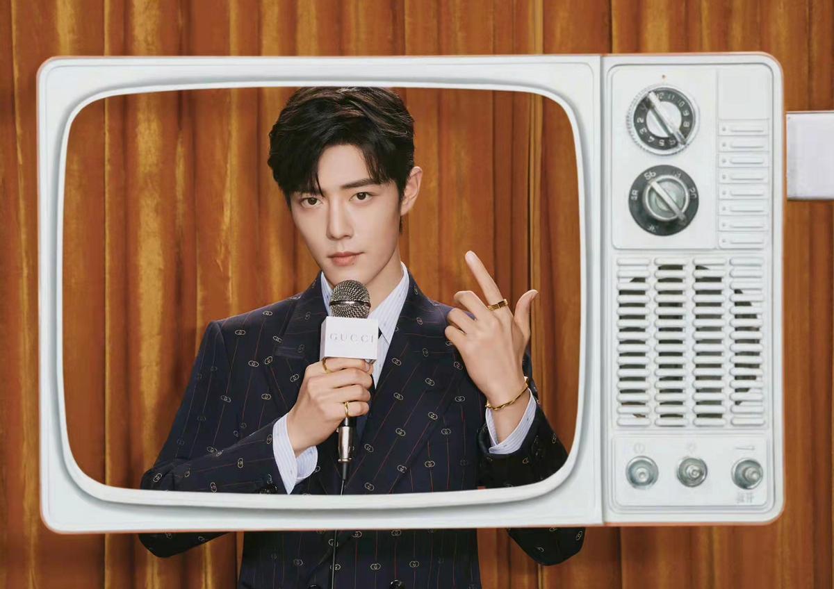 肖战2019gucci米兰时装周照片,肖战gucci代言帅且成功