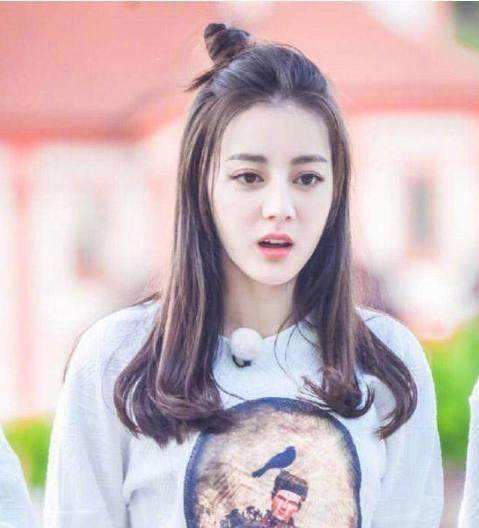 迪丽热巴同款发型简单,迪丽热巴发型同款