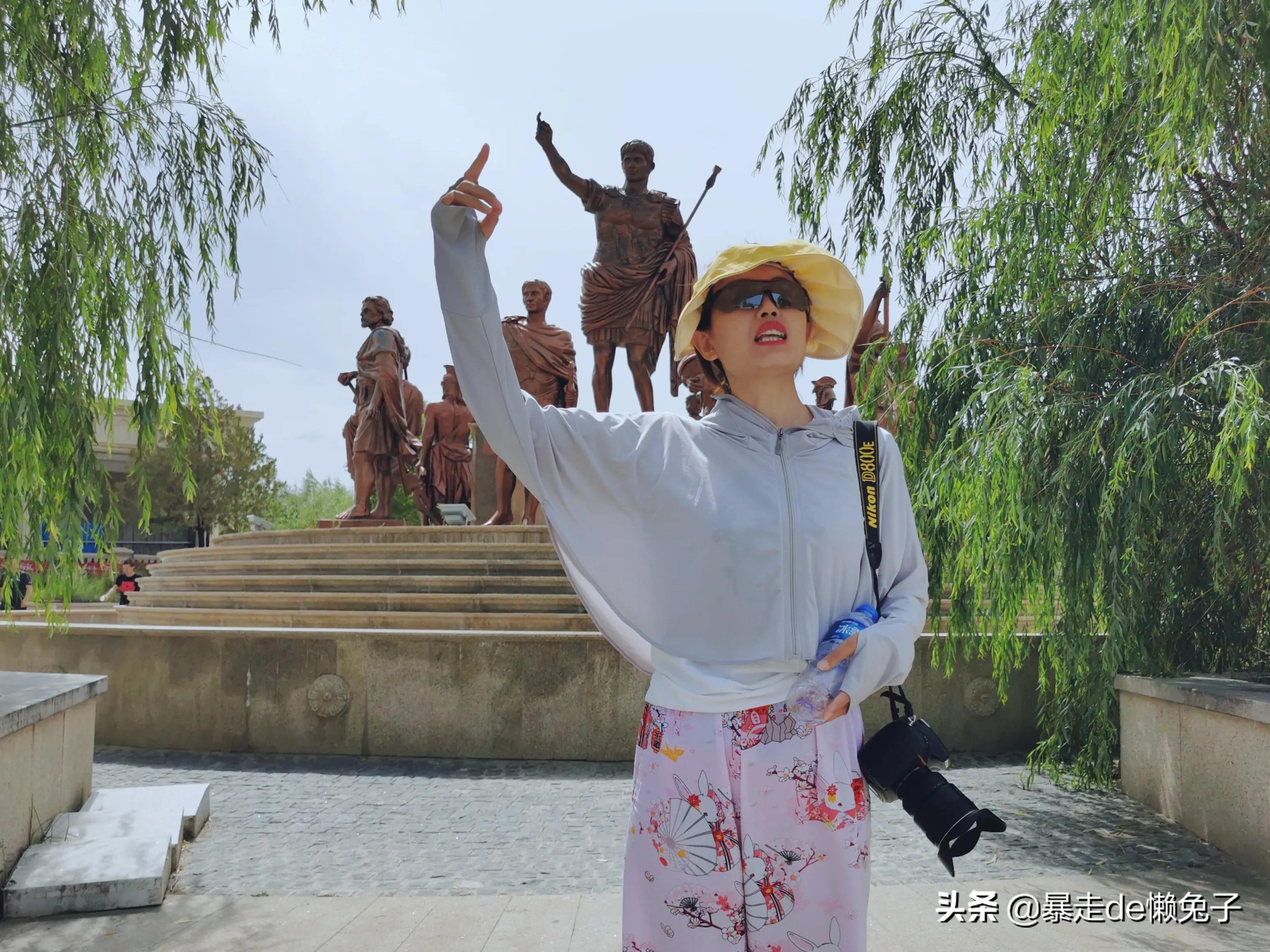 甘肃骊靬，历史、建筑均虚构的古城景区，值得去吗？