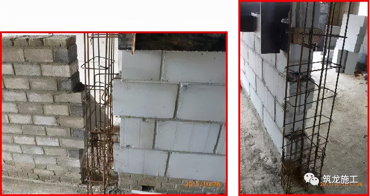 构造柱施工不用支模,构造柱不用加密的规范