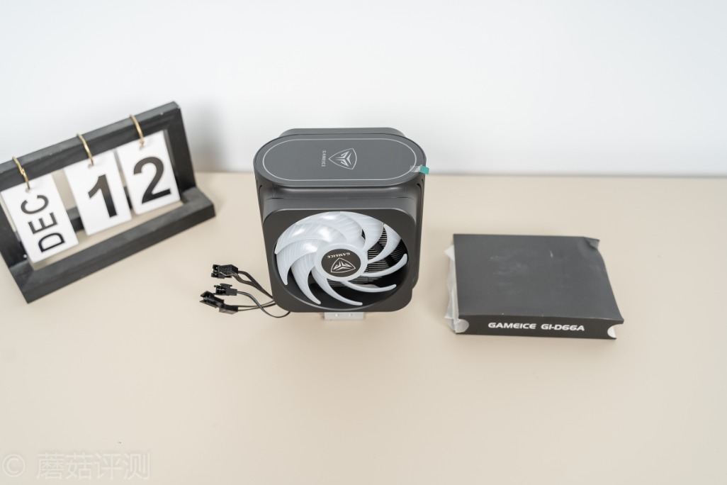 设计出色颜值高、超频三（PCCOOLER）东海逐鹿GI-D66A散热器评测