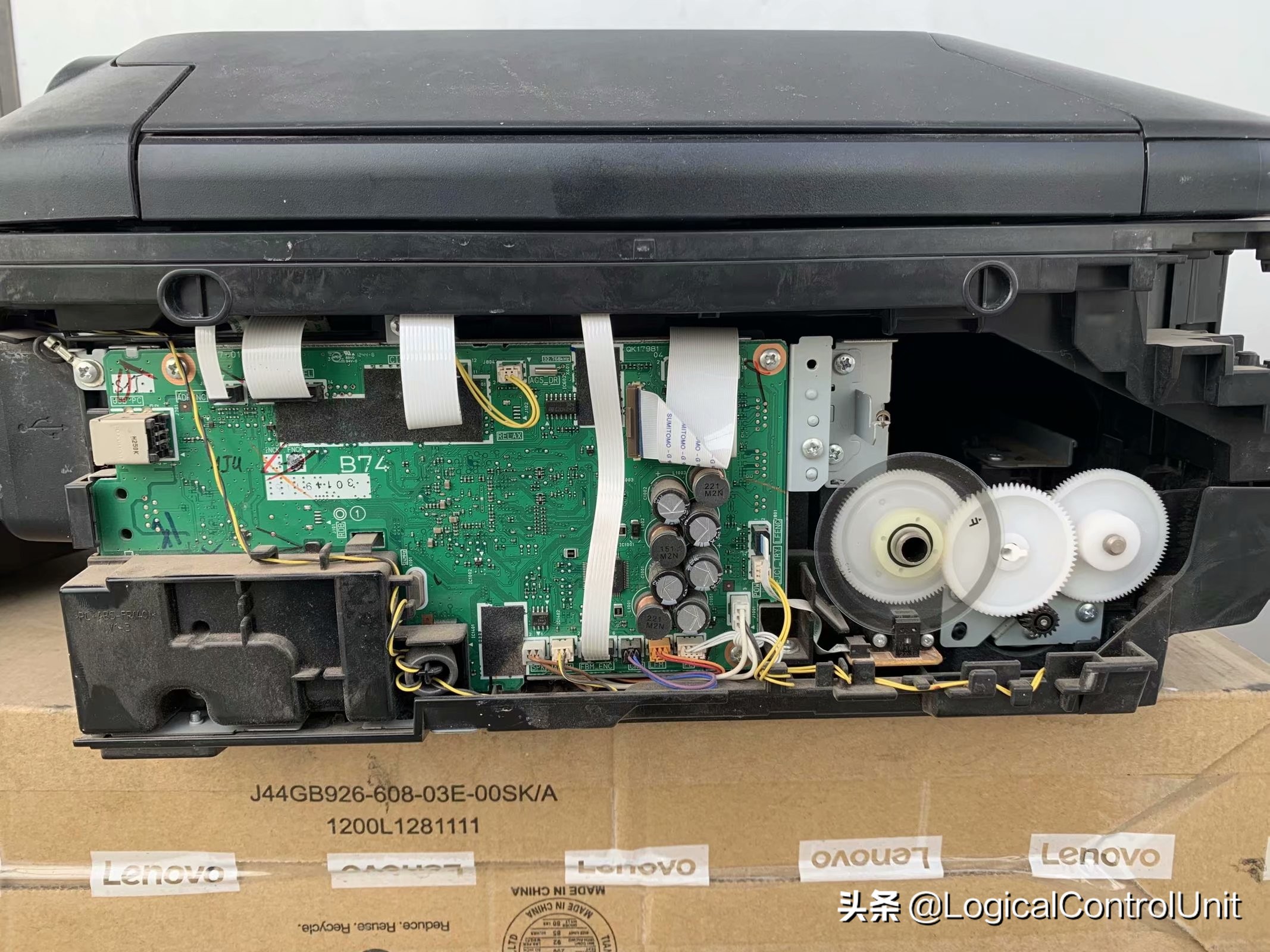 佳能彩色复印机拆机视频,佳能mx378打印机废墨仓拆卸