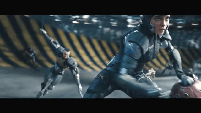 阿丽塔精彩瞬间,阿丽塔惊艳的照片