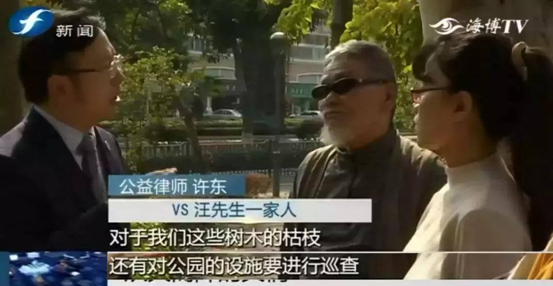 好险|大爷公园散步，硕大枝条垂直戳下，再偏毫厘后果不敢想！