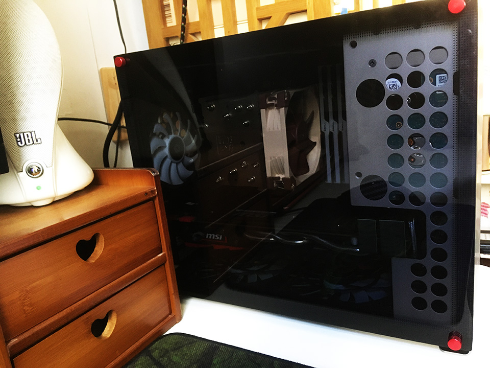 台式大机箱改小机箱,显卡大了怎么装小机箱