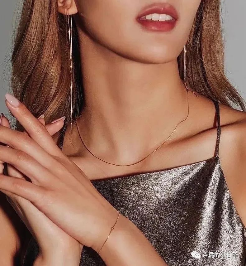 高级气质的流苏耳线,轻奢高级感耳线