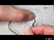 法式珠绣毛衣链手工教程,复古布刺绣毛衣链