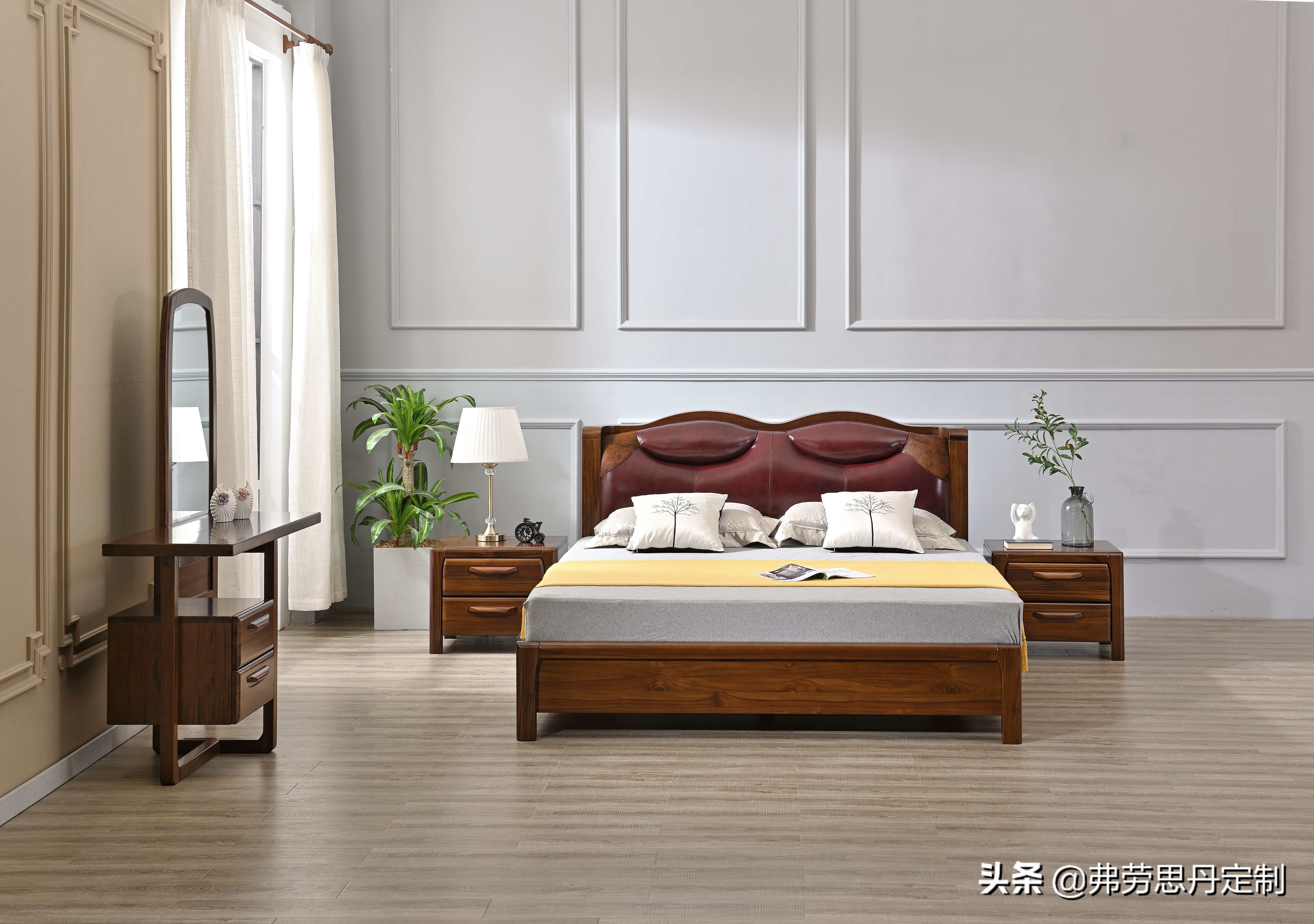 实木床与全屋定制床哪个好,定制床好还是买实木床好