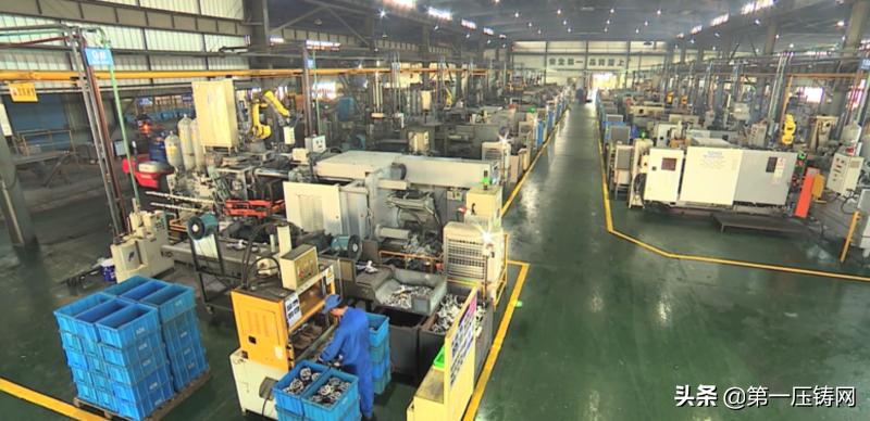 南通旭东汽车零部件压铸车间视频,旭东压铸工作视频