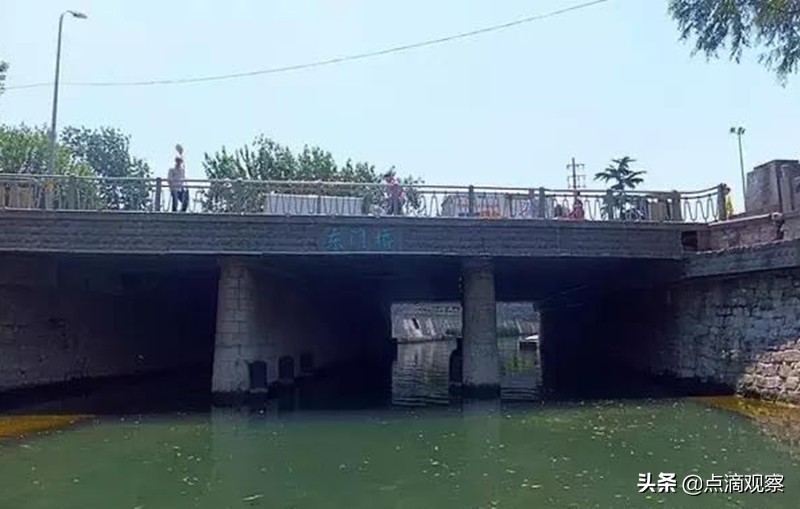 老济南解放桥的前世今生,老济南的西门桥和护城河