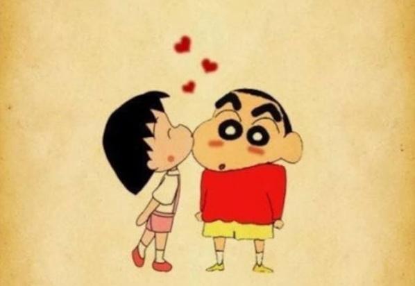 蜡笔小新的长大后的颜值从哪出来,蜡笔小新里的眯眯眼