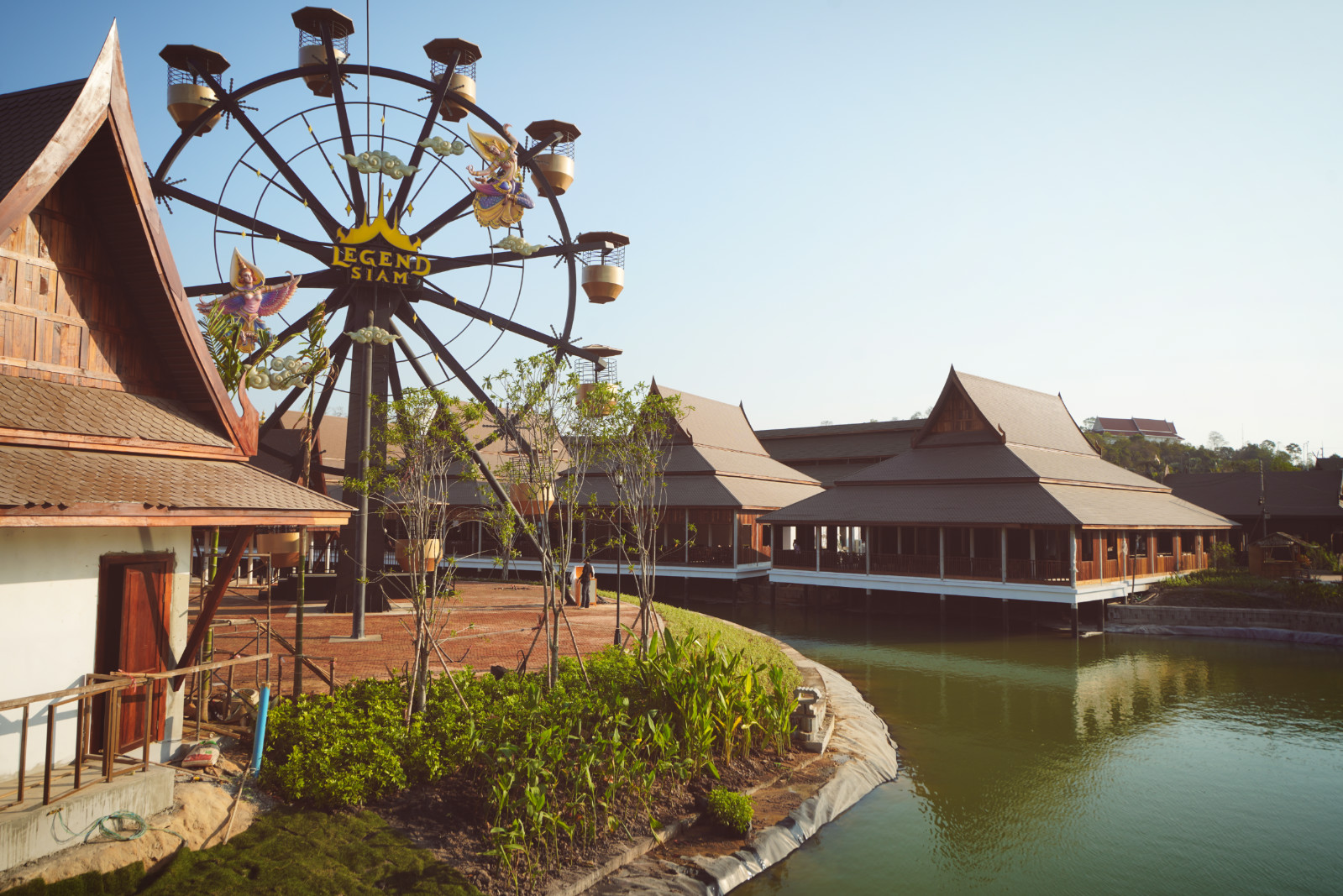 泰国暹罗主题公园,曼谷暹罗古城72府游览