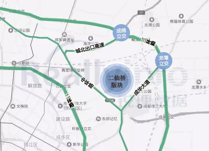 去“二仙桥”,不光只有“成华大道”