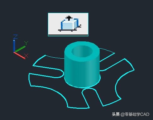 cad按住并拖动的使用方法,cad三维建模怎么在指定面上画图