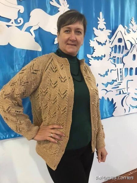 女士针织开衫外套最新款加厚,针织套头衫女