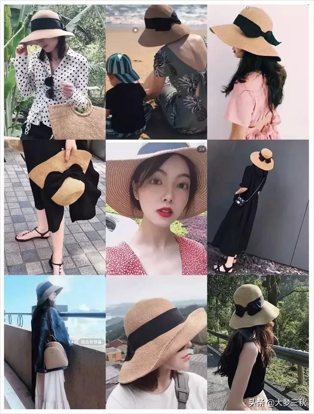 夏天最好女士遮阳遮脸大沿防晒帽,防晒遮阳帽女士百搭