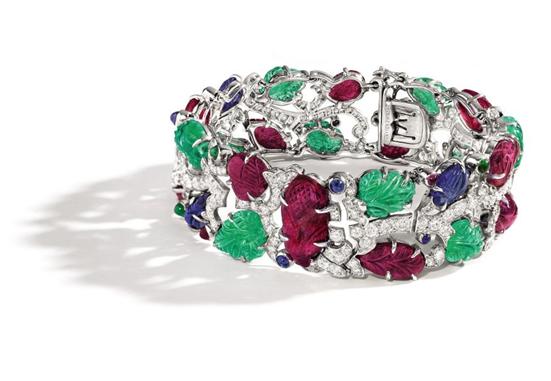 收藏一件古玩的感受,卡地亚古董珠宝翡翠项链