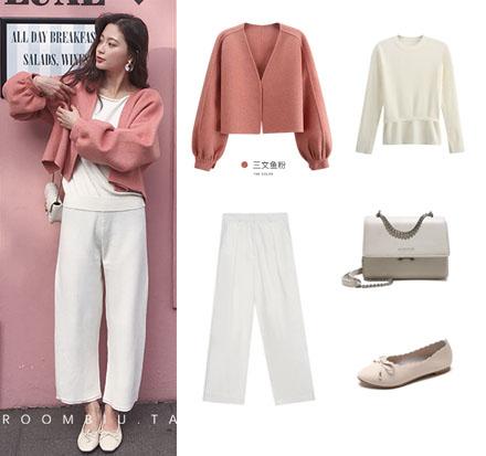 适合小个子穿的羊绒大衣灯笼袖,双面呢大衣小个子灯笼袖