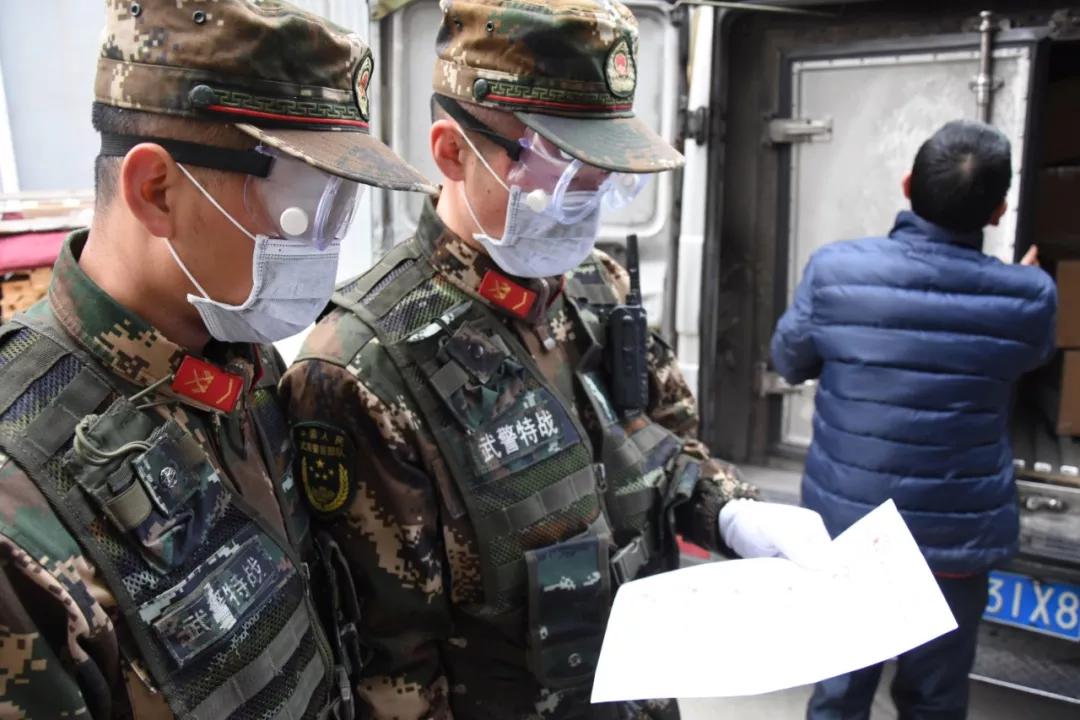 抗击疫情支援视频,武警部队支援抗击疫情