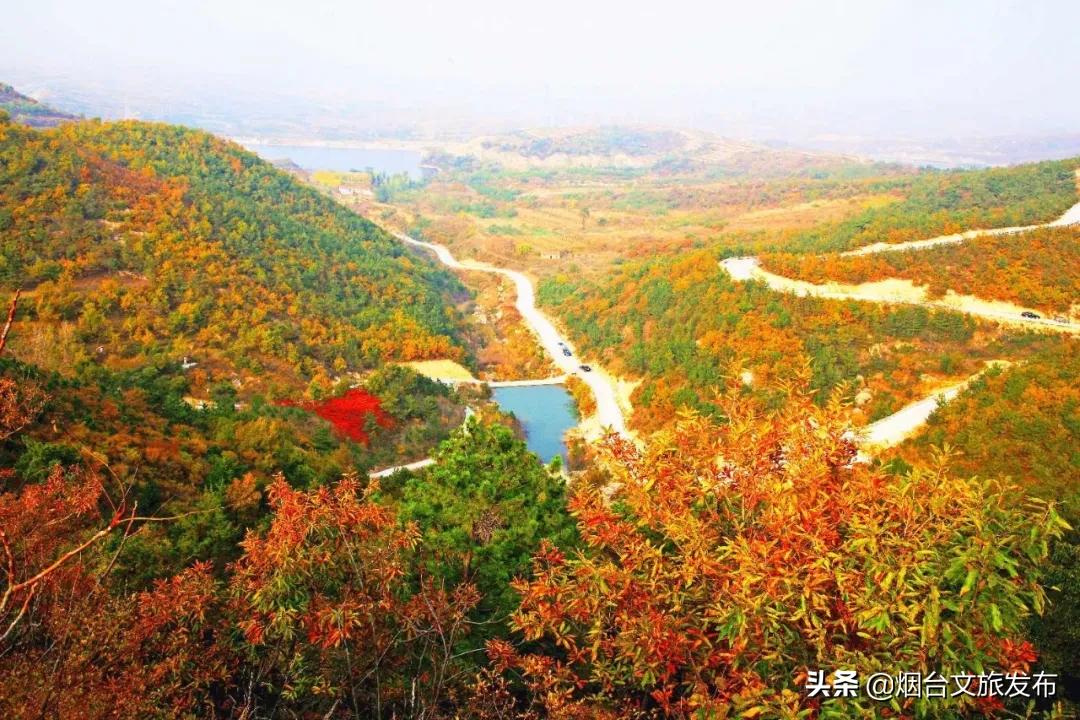 大自然打翻了调色板的唯美句子,烟台自然景点