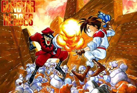 财宝公司的第一部作品，古典式动作游戏《火枪英雄》