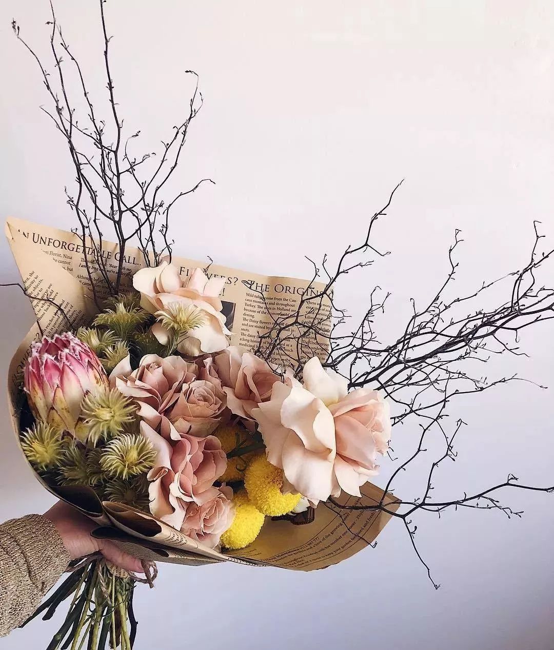 环保花束的趋势,创意环保花束